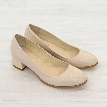 Туфлі woman's heel 39 молочний (Про-777)