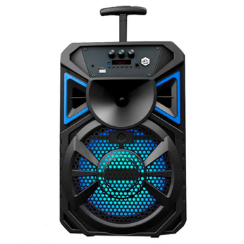 Портативная беспроводная акустическая система AILIANG LIGE 1711 Bluetooth колонка чемодан Black (LIGE-1711)