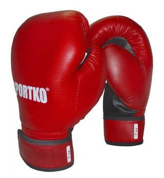Боксерские перчатки Sportko ПД2-6-OZ красные