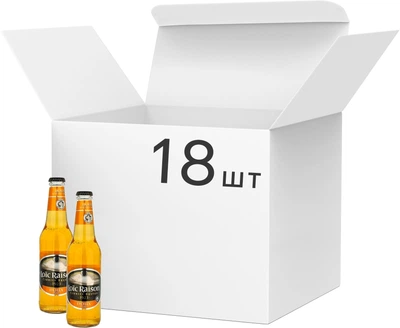 Упаковка сидра Loic Raison Cider Doux сладкий 2% 0.275 л x 18 шт (3256550220512)