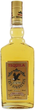 Текіла Tres Sombreros Gold 38% 0.7 л (8414771860824)