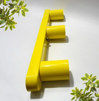 Світильник настінний Electropark, стельова лампа, мінімалізм, стандартний цоколь, жовтий колір (LS-0001222)