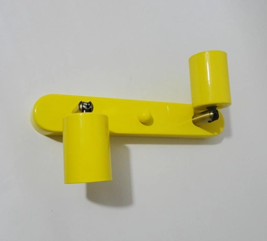 Світильник настінний Electropark, спот поворотний, стельовий світильник, на дві лампи, Е27 жовтий колір (LS-00012232)