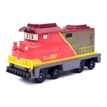 Іграшковий паровозик Robocar Poli Тріно металевий (83400) (10-545503)