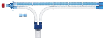 Контур дыхательный  Flexicare стандартный без подогрева гладкоствольный патрубок выдоха 22 мм для взрослых