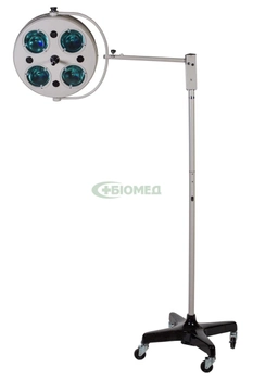 Хирургический светильник Биомед L734-II четырехрефлекторный передвижной (2417)