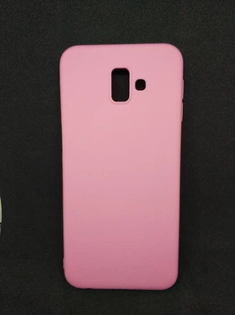 Бампер Candy силіконовий для Samsung J6 Plus Candy case Рожевий