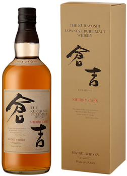 Віскі Kurayoshi Sherry Cask 43% 0.7 л у коробці (4954621000900)