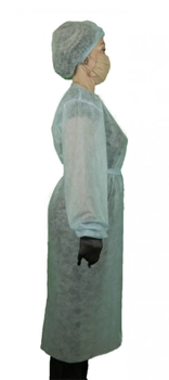 Одноразовий халат Miss Lora "Класичний" щільність 30 г/м2