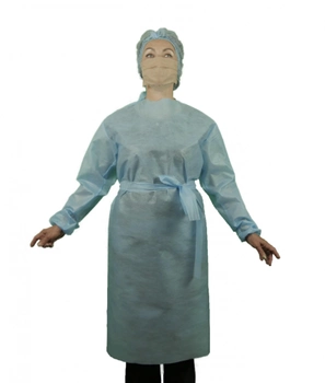 Одноразовий халат Miss Lora "Хірургічний" щільність 50 г/м2