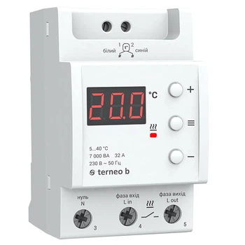 Терморегулятор terneo b на 32 А (4820120221620)