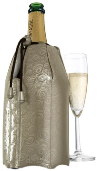 Охолоджувач-мішечок Vacu Vin Active Cooler Champagne Platinum для пляшки шампанського (38855626) (8714793388529)