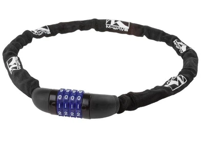 Замок M-Wave Chain Lock 3.5 х 900 мм кодовый, черный (A-Z-0136