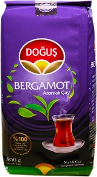 Чай турецкий черный Dogus Bergamot крупнолистовой 500 г (8690719111078)