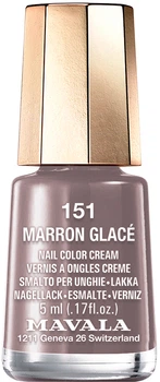 Lakier do paznokci Mavala 151 Marron Glace 5 ml (7618900911512)