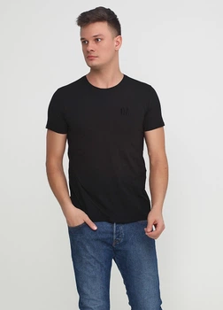 Футболка черная "Only Man" (95-TSH-3-02-black/bflock-XXXL)