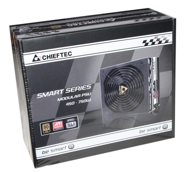 Блок питания Chieftec 650W GPS650C 120 mm 20+4pin 1x4+8pin SATA х 6 Molex 3x4pin 2x6+2pin кабеля немодульные