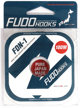 Леска Fudo Hooks FDN-1 100 м 0.2 мм 5.48 кг (FHFDN0200)