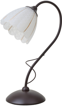 Настольная лампа BRILLE LK-679T/1 E27 BK+FG (25-298)