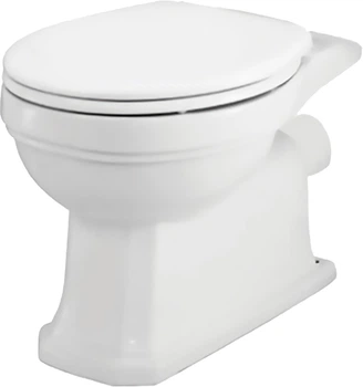 Унітаз-компакт JAQUAR Queen's QNS-WHT-7751P без бачка зі сидінням Soft Close дюропласт