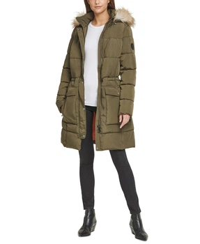 Пуховик Donna Karan NY Хакі S (MRDKNY03S) (MRDKNY03S)