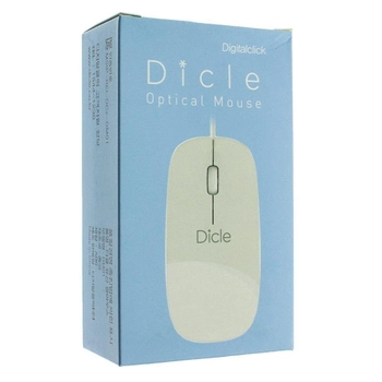 Провідна оптична миша Digitalclik Dicle White