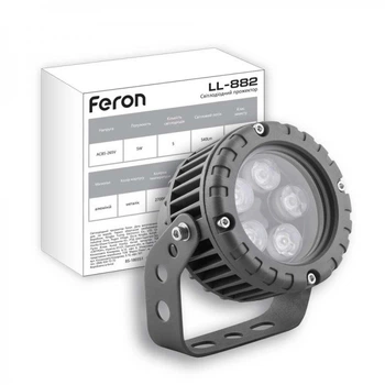 Архитектурный прожектор Feron LL-882 5 Вт 2700 К (32138)