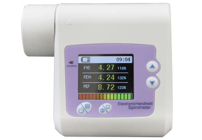 Спирометр спирограф SP10 для определения дыхательной способности с передачей данных на ПК Contec (mpm_00424)