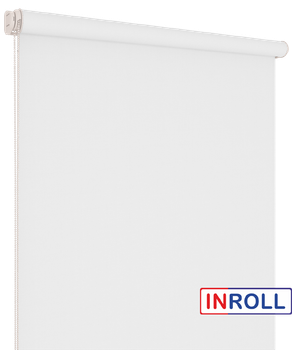 Ролета тканевая INROLL Есо-Mini Plus 70х185 см BO Berlin Белый 051 Silver