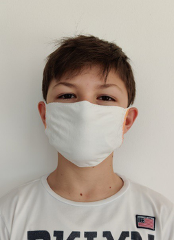 Дитяча багаторазова захисна тканинна маска Relaxsan з бактеріостатичною просоченням
