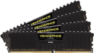 Модуль памяти DDR4 4x8GB/3600 Corsair Vengeance LPX Black (CMK32GX4M4D3600C18)