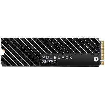 Накопитель SSD 1TB WD Black SN750 M.2 2280 PCIe 3.0 x4 3D TLC (WDS100T3XHC)
