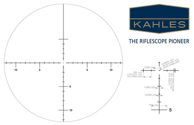 Приціл оптичний KAHLES K 1050 10-50x56 MOAK