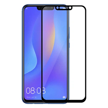 Стекло защитное Huawei P Smart Plus, Nova 3i, Mate 20 Lite 2.5D Full Screen Full Glue черное