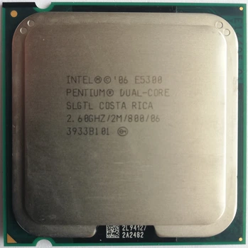 Процесор Intel Pentium E5300 R0 SLGTL 2.60 GHz 2M Cache 800 MHz FSB Socket 775 Б/У