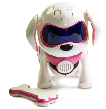 Интерактивная собака Samewin Rock Robot Dog Розовая
