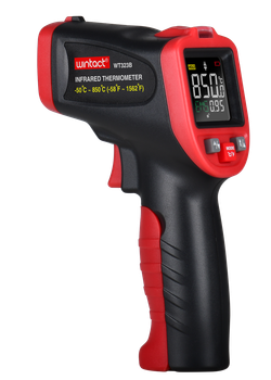 ИК пирометр (цв. дисплей, термопара) -50-850°C WINTACT WT323B