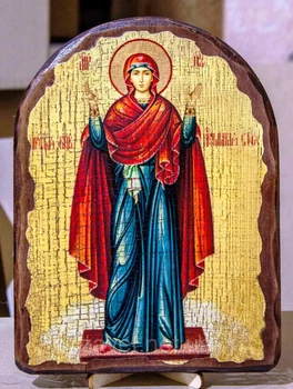 Ікона Пресвята Богородиця "Нерушима стіна" розмір 170*230 мм 210*280