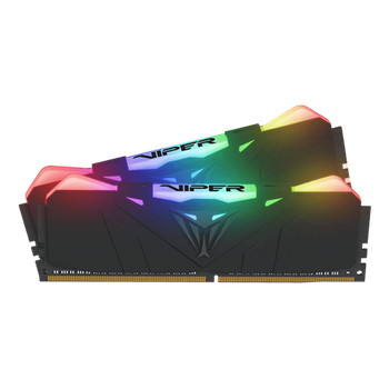 DDR4 Patriot Viper V4 RGB 16GB (Kit of 2x8192) 4000MHz CL19 DIMM Black (PVR416G400C9K)
