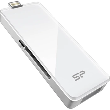 Флеш-накопичувач SiliconPower USB 3.0 xDrive Z30 Lightning (for Apple devices) 64Gb White (SP064GBLU3Z30V1W)