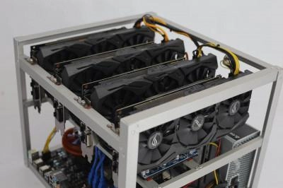 TI-miner GPU 4 Sapphire Radeon RX Vega 56 8G