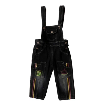 Джинсовий напівкомбінезон Sports Dress для хлопчика 90 см Темно-синій 5914