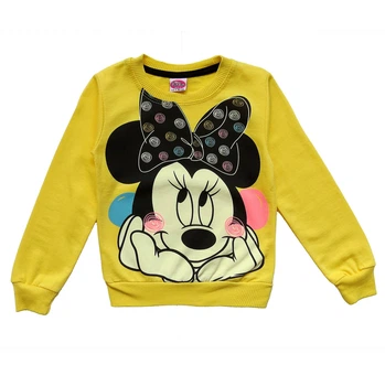 Свитшот PirPir kids Minnie Mouse для девочки 86 см Желтый 11455