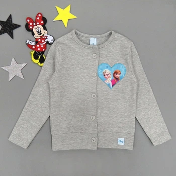 Кофта Kids collection "Ельза і Анна" для дівчинки 92 см Сіра 15435
