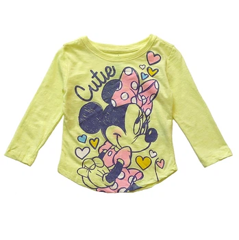 Лонгслив Minnie&Mickey Mouse Disney для девочки 92 см Желтый 6794
