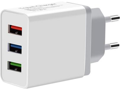 Мережевий зарядний пристрій XoKo WC-310 3A USB White (WC-310-WH)