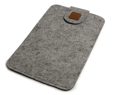 Чехол для планшета FeltFabricDesign 42х29 из войлока серый М56 (10642)