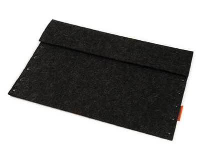 Чехол для планшета FeltFabricDesign 40,5х27 из войлока черный М63 (10669)