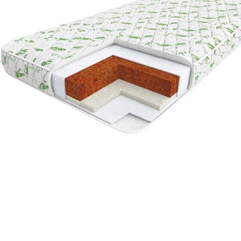 Матрас для детской кроватки Верес Latex+ Aloe vera 190*80*10 см (53.1.03)