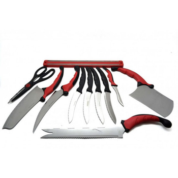 Набор кухонных ножей Contour Pro Knives Контур про магнитная рейка 11 предметов (nt5120)